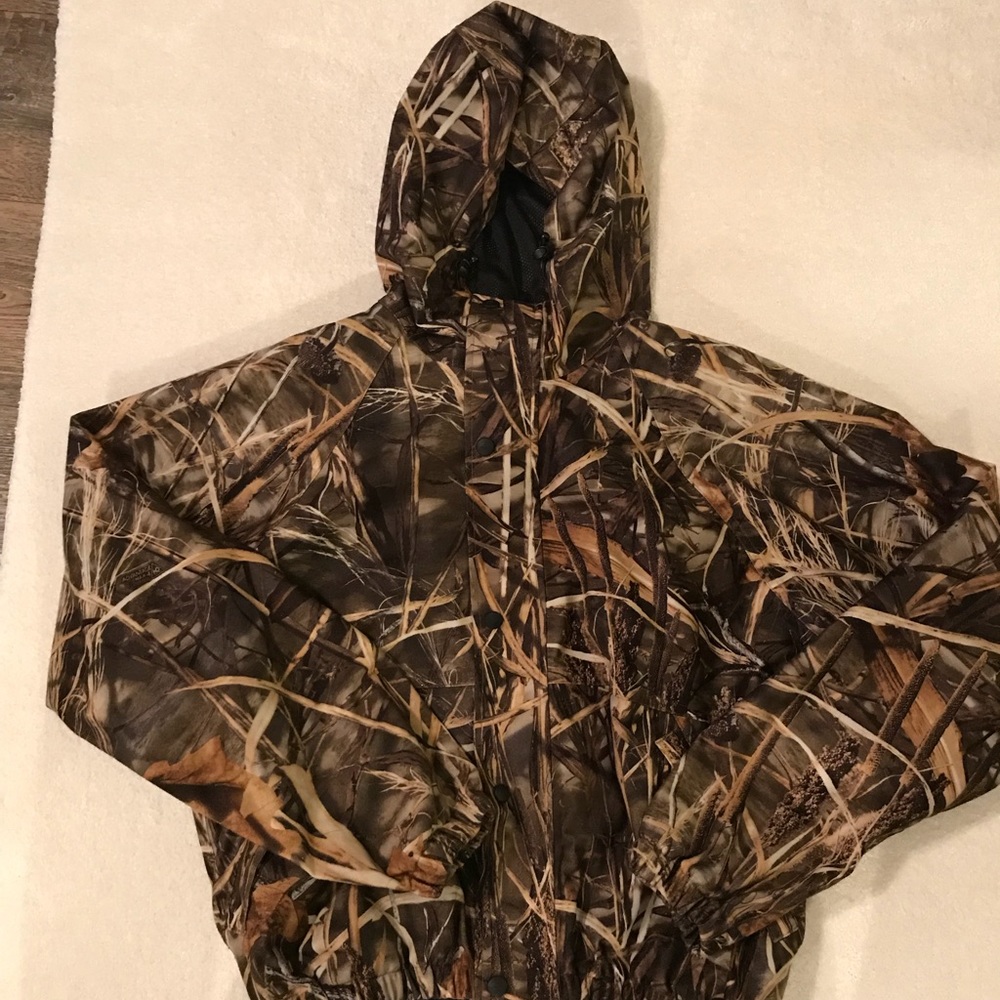 Reahead camouflage water resistant windbreaker